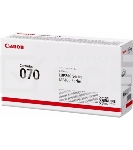 Картридж лазерный Canon CRG 070 BK черный (3000 стр) для Canon MF240/460 series