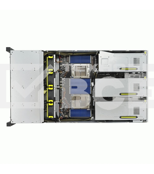 Серверная платформа Asus RS720A-E12-RS24U/10G/2.6kW/24NVMe/GPU