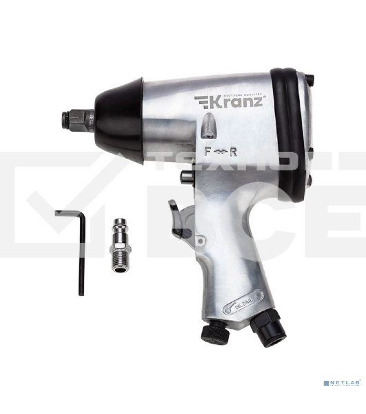 Гайковерт пневматический Kranz 1/2', 330 Нм
