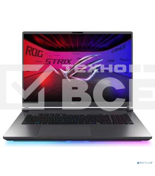 Ноутбук Asus ROG Strix G18 G815LP-S9097 Core Ultra 7 255HX 32Gb SSD2Tb NVIDIA GeForce RTX 5070 8Gb 18' IPS WQXGA (2560x1600) без ОС grey WiFi BT Cam (90NR0LK1-M00580)