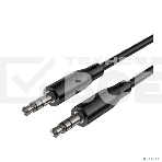 Аудиокабель BOROFONE BL26/AUX аудио кабель/3.5 mm jack - 3.5 mm jack/1m/черный, фото3