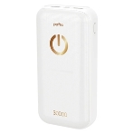 Портативный аккумулятор PERFEO (PF_E2083) - 30000 mAh/LED QC3.0/Type-C/2, белый, фото 1