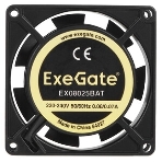 Вентилятор 12В DC ExeGate EX08025H2P (80x80x25 мм, Hydraulic bearing (гидродинамический), 2pin, 2200RPM, 22dBA), фото8