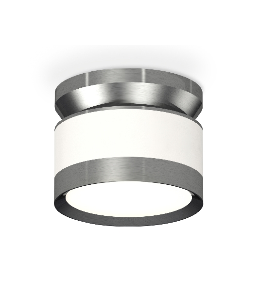 Светильник Ambrella Light XS8101070 SWH/PPH белый песок/графит полированный GX53 (N8919, C8101, N8133)
