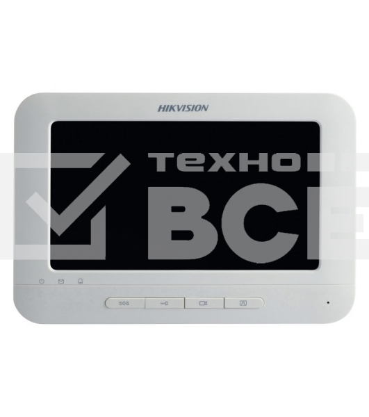 Видеодомофон Hikvision DS-KH6320-LE1(B) черный