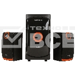 Колонки Dialog Progressive AP-200 BLACK { 2.1, 30W+2*15W RMS, USB+SD reader }, фото4
