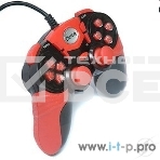 Геймпад Dialog Action GP-A15, черно-красный, вибрация, 12 кнопок, USB, фото3