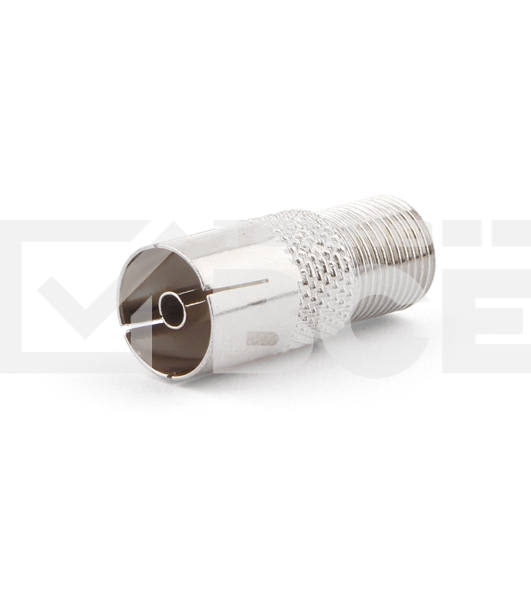 Переходник Cablexpert APL-FTVF-01, F (мама) / TV (мама), блистер