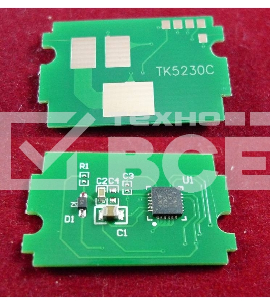 Чип для Kyocera Ecosys P5021cdn/M5521cdn (TK5230C) Cyan 2.2K (ELP, Китай)