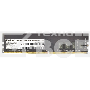 Оперативная память Exegate, DDR4, 4GB (1x4 GB), 2666 MHz, CL19, OEM