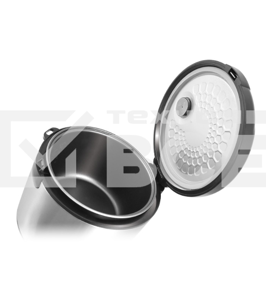Мультиварка Centek CT-1490 (сталь)скороварка,1000Вт; 5.0л, 8 программ, ненагр крышка, а/п покр(4)