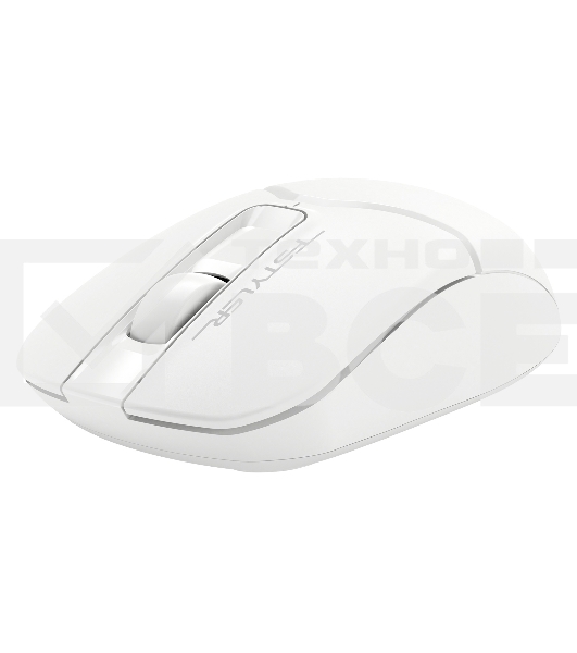 Мышь беспроводная A4Tech Fstyler FB12 белый, 1200 dpi, радиоканал, Bluetooth, USB, кнопки - 3