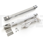 Осветительная панель Hyperline TL19-LED-10W-EU 19 дюймов, LED 10W, 110/220V, 19 дюймовое крепление+ магнитное крепление, 485х31х48мм, длина кабеля 2м, евровилка, фото 1