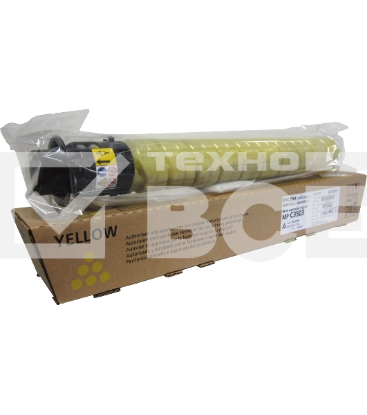 Картридж лазерный тип MP C3503 желтый для Ricoh Aficio MPC3003/3503 (18000стр)