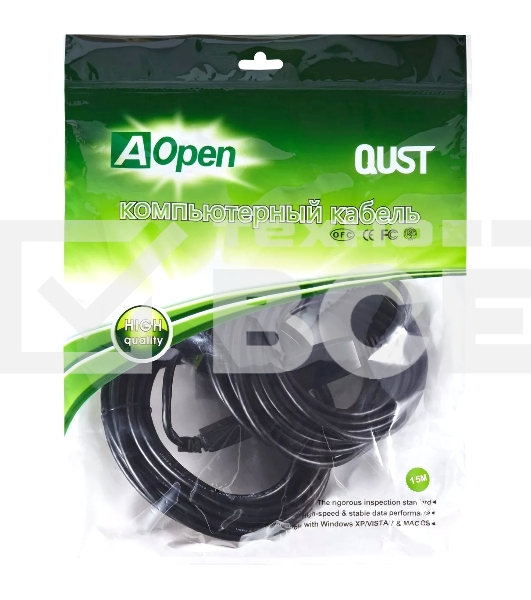 Кабель-адаптер USB3.0-repeater, удлинительный активный <Am-->Af> 15м QUST/qust<ACU827A-15M>