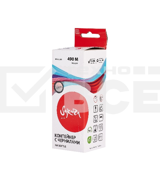 Чернила Sakura 0665C001 для Canon, пурпурный, 9000 к., 100 мл.