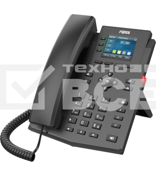 Телефон IP Fanvil X303 черный