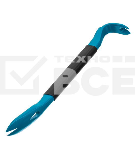 Лом-гвоздодер Gross обрезиненная рукоятка, 300x22x14 мм