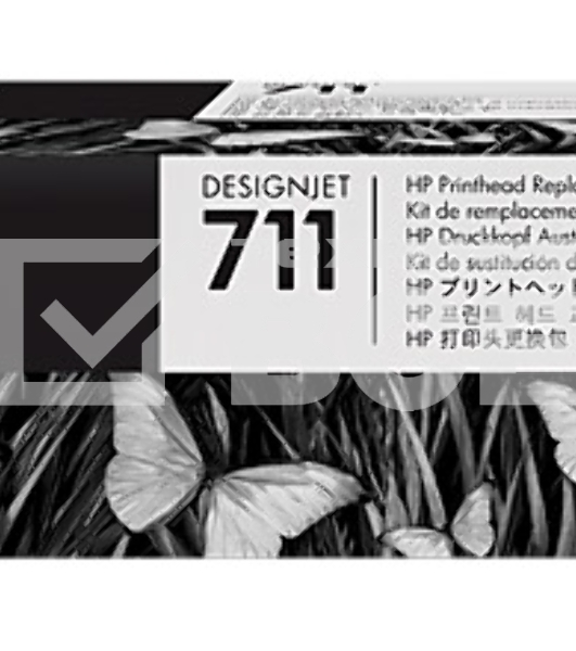 Комплект для замены печатающей головки HP 711 C1Q10A для HP Designjet T120/T520