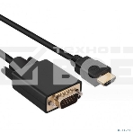 Кабель KS-is HDMI M VGA M medium (KS-441L) 1.8м, фото 1