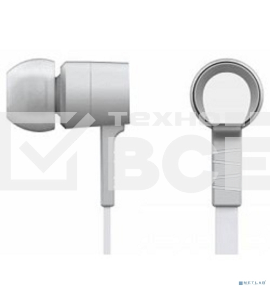 Проводные наушники Oklick HS-S-220 белый, вкладыши, Jack 3.5 мм