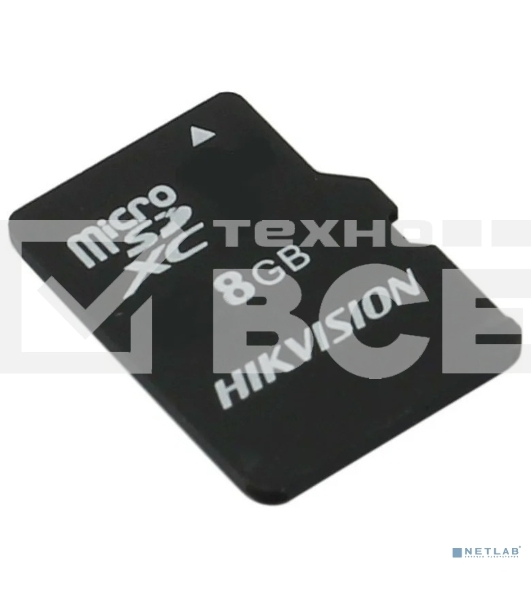 Флеш карта microSDHC 8GB Hikvision HS-TF-C1(STD)/8G/ZAZ01X00/OD <HS-TF-C1(STD)/8G/ZAZ01X00/OD> (без SD адаптера) R/W Speed 90/12MB/s