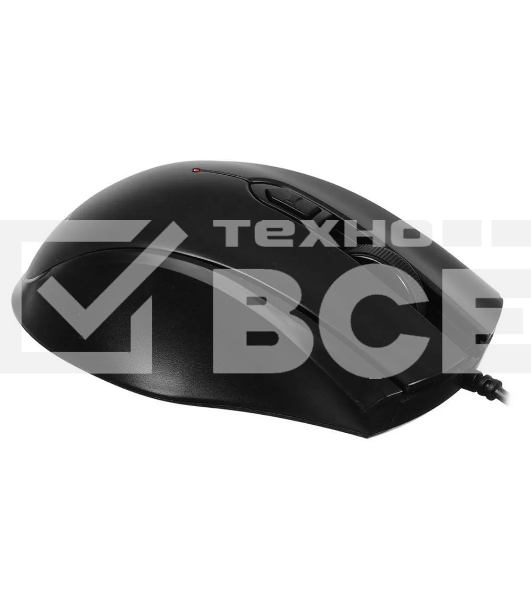 Мышь проводная Acer OMW020 черный, 1600 dpi, USB, кнопки - 4