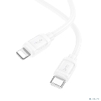 Кабель USB2.0 Hoco Type-C/Lightning, 2.4А, 27Вт, X115, 1м, белый, коробка, фото5