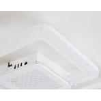 Потолочный светодиодный светильник FA4283/4+4 WH белый 100W 3000K+6400K/4200K/6400K+3000K 435*435*70 (ПДУ ИК), фото5