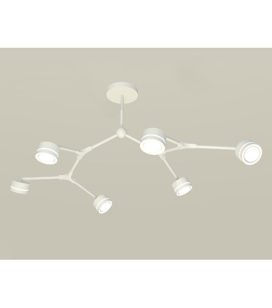 Светильник Ambrella light XB9055201/6 SWH/FR белый песок/белый матовый GX53 (C9055, N8433)