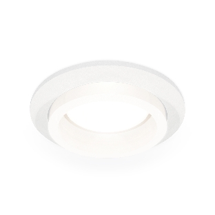 Комплект встраиваемого светильника Ambrella light XC6512065 SWH/FR белый песок/белый матовый MR16 GU5.3 (C6512, N6245)