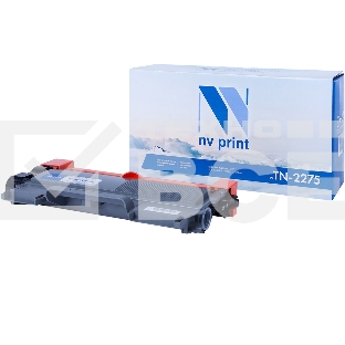 Картридж NVPrint совместимый Brother TN-2275T для HL-2240R/2240DR/2250DNR/DCP-7060DR/7065DNR/7070DWR/MFC-7360NR/7860DWR/FAX-2845R/FAX-2940R (2600k)