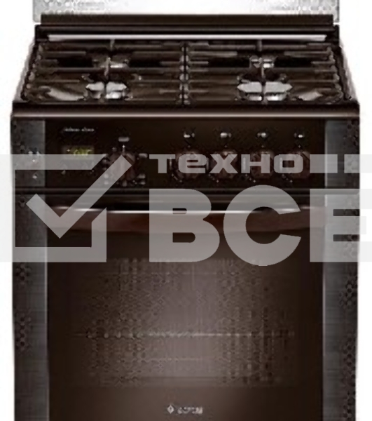 Плита газовая Gefest 6300-03 0047 коричневый, конфорок 4 газовых, духовка 52 л, 60 см x 85 см x 60 см