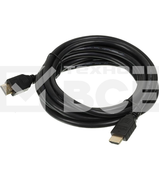 Кабель аудио-видео Buro 2.0 HDMI (m)/HDMI (m) 3м. позолоченные контакты черный