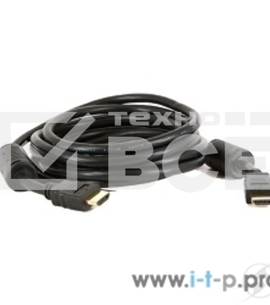 Кабель HDMI/DVI 5bites APC-014-075 HDMI M/HDMI M V1.4b, высокоскоростной, ethernet+3D, зол.разъемы, ферр.кольца, 7.5м.