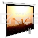 Экран Cactus 165x220см MotoExpert CS-PSME-220x165-WT 4:3 настенно-потолочный рулонный белый (моторизованный привод), фото4