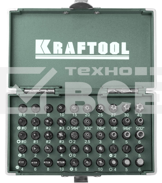 Набор KRAFTOOL Биты 