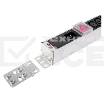 Вертикальный блок розеток ЦМО Rem-16 с выкл., 14 IEC 60320 C13, 10 C19, вход C20 16A, алюм., 33-38U (R-16-14C13-10C19-V-1420), фото2