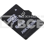 Флеш карта microSDHC 64GB Hikvision HS-TF-C1(STD)/64G/Adapter <HS-TF-C1(STD)/64G/Adapter> (с SD адаптером) R/W Speed 92/30MB/s, V30, фото4