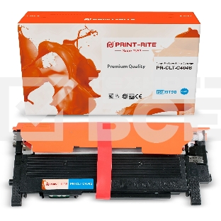 Картридж лазерный Print-Rite TFSFQWCPU1J PR-CLT-C404S CLT-C404S голубой (1000стр.) для Samsung SL-C430/C430W/C480/C480W/C480FW