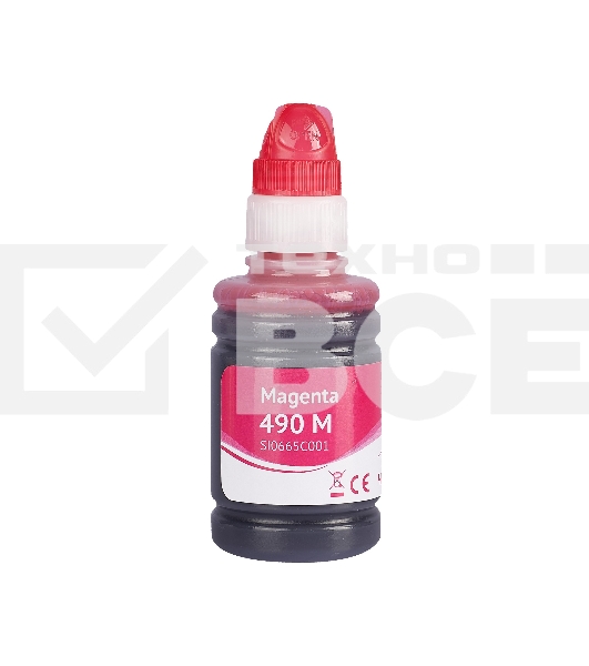 Чернила Sakura 0665C001 для Canon, пурпурный, 9000 к., 100 мл.