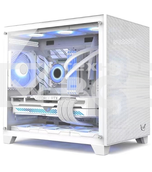 Компьютерный корпус AeroCool / Formula Crystal Z5 белый без БП mATX 11x120mm 2xUSB2.0 1xUSB3.0 audio bott PSU