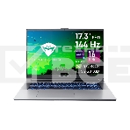 Ноутбук Machenike L17 Pulsar, серебристый JJ00G600ERU 17.3