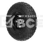 Колесо PALISAD 68970  пневм. 4.10/3.50–4 с несим.ступ. d260мм. подш. внут.диам. 20мм. длина оси - 5, фото2