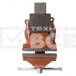 Тиски слесарные Sparta 100мм поворотные с наковальней, фото15