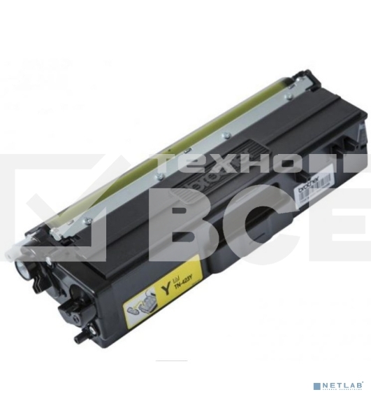Картридж лазерный Brother TN-423Y желтый (4000 стр.) для HL-L8260CDW, HL-L8360CDW, DCP-L8410CDW, MFC-L8690CDW, MFC-L8900CDW