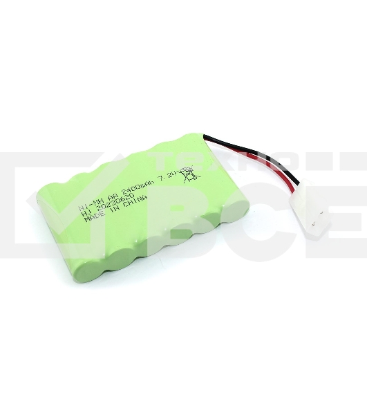 Аккумулятор Ni-Mh 7.2V 2400 mAh AA Flatpack разъем KET-2P
