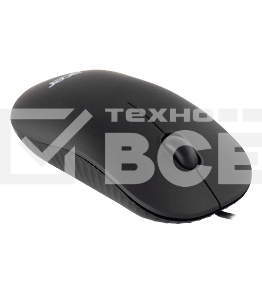Мышь проводная Acer OMW122 черный, 1200 dpi, USB, кнопки - 3