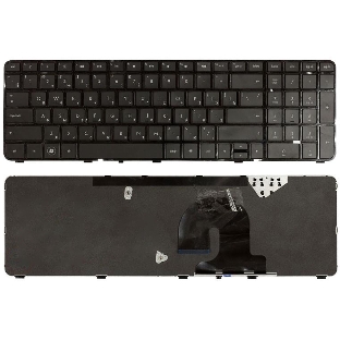 Клавиатура для ноутбука HP Pavilion DV7-4000 DV7-5000 черная c рамкой