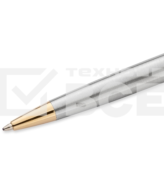 Ручка шариковая Waterman Hemisphere (CWS0920370) Steel GT M син. черн. подар.кор.